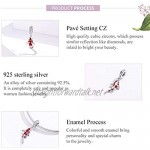 BAMOER 925 Sterling Silver Charm jewelry for Pandora Charm Bracelet Marry Christmas Style Santa Claus Snow-Man Bell Reindeer Rudolph for Women Christmas Gifts