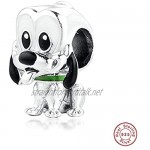 CHICBUY 2020 Mother Day Gift Cute Pluto Dog Bead 925 Silver DIY Fits for Original Pandora Bracelets Charm Fashion Jewelry