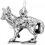 TheCharmWorks Sterling Silver Fox Charm