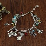 3 Pack Stranger Things Themed Charms Bracelet + Pendant Necklaces Eleven Demogorgon
