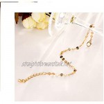 COLORFUL BLING Dainty Tiny Round Coin Circle Bracelet Gold Sliver Handmade Brecelet for Women Jewelry Gift