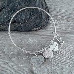 Infinity Collection Best Friends Bracelet- Not Sisters By Blood But Sisters By Heart Bracelet- Friend Jewelry for Friends