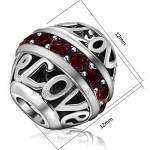 JMQJewelry Love Birthday Birthstone Charms for Bracelets Women Men Girl Gifts