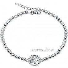 RENAISSANCE JEWELRY Sterling Silver Tree of Life Design 7+1 Inch Bracelet