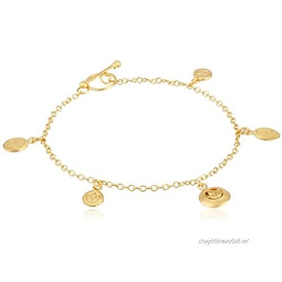 Satya Jewelry Gold Charm Bracelet