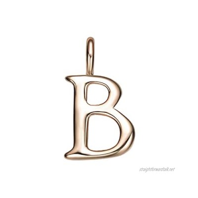 Rose Gold Plated Letter B Charm