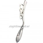 Sterling Silver Nimbus 2000 Broomstick Clip on Charm