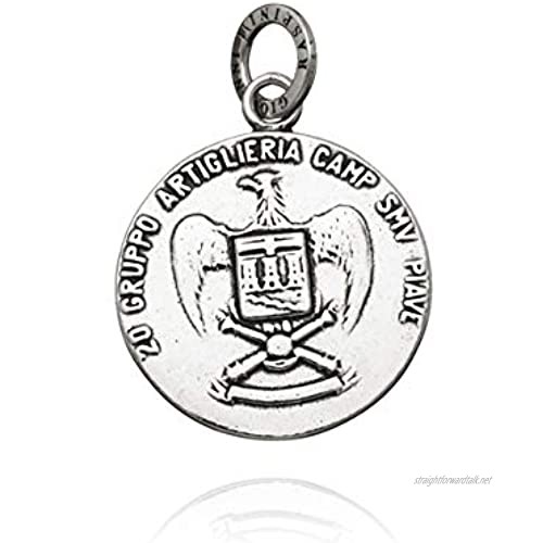 Giovanni Raspini Charm Medal Artiglieria 06902 Uni