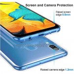 Oihxse Clear Case Compatible for Samsung Galaxy A20S Soft Silicone Cute Cartoon Pattern Shockproof Transparent TPU Bumper Slim Fit Support Wireless Charge Back Cover for Samsung Galaxy A20S 7