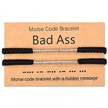 Tarsus Bad Ass Morse Code Bracelets