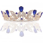 WMYATING Golden Crown Hair Accessories Bridal Headdress Wedding Dress Accessories