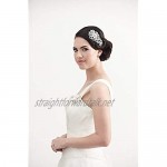 Orla Jewellery Floral Bridal Comb Wedding Hair Accessory - AB