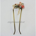Nice large Hairpin Butterfly Design Made ofNatural Stone - Hair Jewellery - Inca Rose