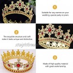 HAWFHH Bridal Crown Crown For Women Crystal Tiara For Girls Queen Crowns And Tiaras Hair Accessories For Birthday Party
