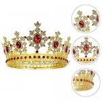 HAWFHH Bridal Crown Crown For Women Crystal Tiara For Girls Queen Crowns And Tiaras Hair Accessories For Birthday Party