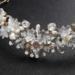 Ofgcfbvxd Ladies Headwear Tiaras Baroque Bridal Flame Hair Accessories Pegeant Crown For Porm Wedding Bride Crowns Crown (Color : Gold)