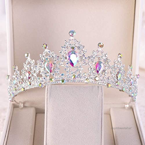 OKMIJN Bride Tiaras Gold For Party Bridal Shower Tiaras Wedding Shower Crowns