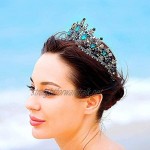 OKMIJN Crowns And Tiaras Headpieces Crystal Hair Accessories Jewelry For Women And Girls