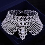 OKMIJN Vintage Crystal Tiara Wedding Accessories Bridal Crown Rhinestone Tiara Tiaras Crowns
