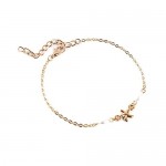 Bigsweety Boho Starfish Anklet Silver Ankle Bracelets Pearl Foot Chain Jewelry for Women and Girls