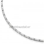 COOLSTEELANDBEYOND Thin Stainless Steel Link Chain Anklet Bracelet for Women Girls Adjustable