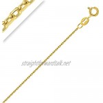 PLANETYS - 18K Yellow Gold Plated 925 Sterling Silver Diamond Cut Cable Chain Anklet Width: 1 mm