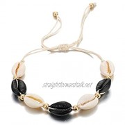YAZILIND Fashion Braided Rope Shell Bracelet Anklet Women Girls Jewelry Gift