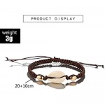 YAZILIND Fashionable Friendship Bracelet Simple Shell Conch Rope Anklet Women Jewelry