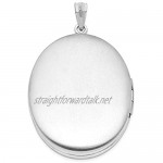 Ryan Jonathan Fine Jewelry Sterling Silver Forever in My Heart Ash Holder Oval Locket Pendant Necklace