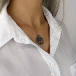 81stgeneration Women's Men's .925 Sterling Silver Shiva Hindu God Pendant Necklace 18