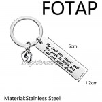 FOTAPP Premature Baby Gift My Feet Are Small And The Path Is Hard But I Do Not Walk Alone Keychain New Mom Gift Preemie Support Gift Preemie Mom Gift NICU Gift