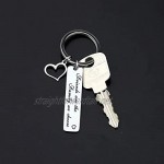 MYSOMY Best Friend Keychain Friends are the Family We Choose Jewelry BFF Friendship Gifts