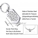 to My Niece Keychain Gift Inspirational Niece Gifts from Aunt Uncle Never Forget That I Love You Encouragement Gifts