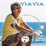 Yiayia Gift Grandmother Gift YIA YIA Bangle Bracelet Gift for Grandma YIA YIA Jewelry