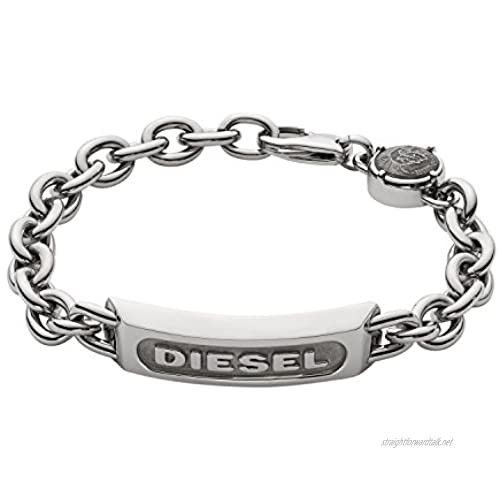 Diesel Men's Silver Bracelet DX0951040
