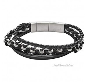 Fossil Men Non Metal Strand Bracelet - JF02937040