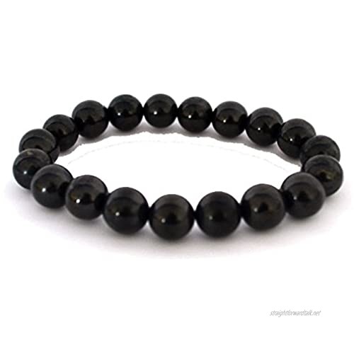 MyHomeLux® Shungite bracelet beads 8 mm with quality guarantee.