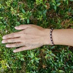 Origin Siam Handmade Gemstone Beaded Woven Bracelet | Bead Stone Healing Chakra Protection Energy Wristband | Adjustable Size Unisex for Men and Women