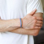 VALICLUD Homosexual Wristbands Colorful Rainbow Bracelet Gay Pride Handchain LGBTQ Jewelry-2pcs