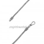 Women's Men's 925 Sterling Silver Bali SNAKE Chain Bracelet 2.5 mm Thick