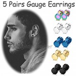 CASSIECA 15 Pairs Stainless Steel Stud Earrings Hoop Earrings Set for Men Women Cross Dangle Huggie Earrings Unisex Ear Piercing Jewelry Hypoallergenic