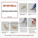 Pendant Elegant Top Bottom Tooth Caps for Mouth Plated Gold Grill For Mouth Top Hip Hop Teeth Grills For Teeth Mouth (Color : Silver) Colour:Rose Gold (Color : Gun Black)