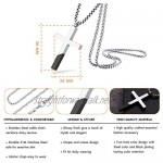 555Jewelry Cross Necklace for Men Women Stainless Steel Pendant with 16-24” Chain