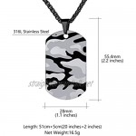 Custom4U Customised Dog Tag Necklace Jewellery Gifts for Men Boy Birthday Xmas Fathers Day Anniversary