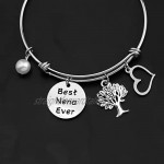 MAOFAED Nena Gift Nena Bracelet Nena Jewelry Grandmother Gift Grandma Birthday Gift for Grandma