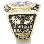 Fei Fei Men's Ring Super Bowl NFL 1990 New York Giants Championship Ring Men's Jewelry with Box