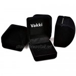 VAKKI 8mm Men's Red/Black Tungsten Carbide Rings with CZ Inlay Carbon Fiber Wedding Band Beveled Edge Comfort Fit Size O to Y