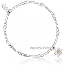 Clogau Daffodil Affinity Bead Bracelet 16.5-17.5cm