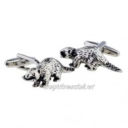 Highly Detailed Beaver Cufflinks Presented in a Box