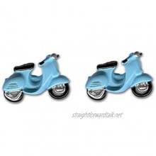 Blue Moped Cufflinks